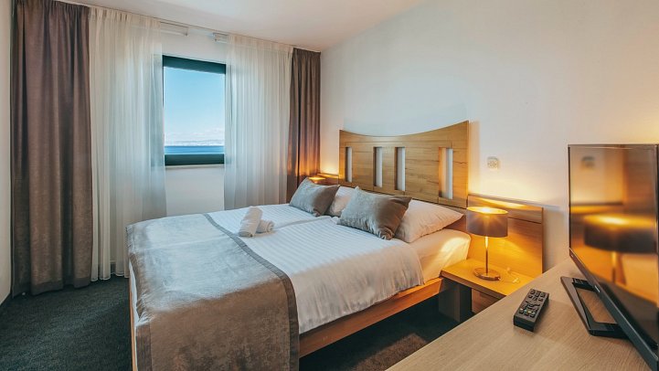 Veya Maradiso Hotel by Aminess - Wohnbeispiel Doppelzimmer Standard Meerblick (Zimmercodierung DGM)