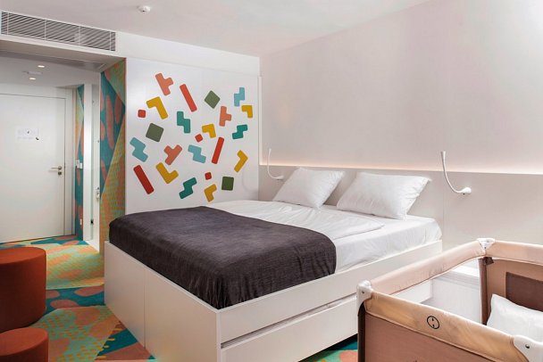 Aminess Vival Lisanj Familiy Hotel - Wohnbeispiel Doppelzimmer Klassik (Zimmercodierungen DB2, DMM & FB1)