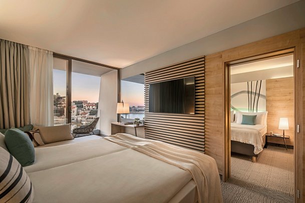 Valamar Padova Hotel - Wohnbeispiel Zimmer 4+2 Meerblick (Zimmercodierung FSM)