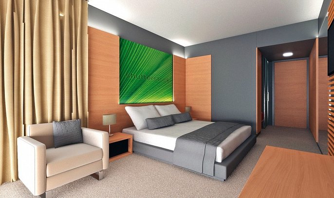 San Marino Resort Plaza Hotel - Wohnbsp. Zimmer für 2 plus 1 (Zimmercodierung TSG)