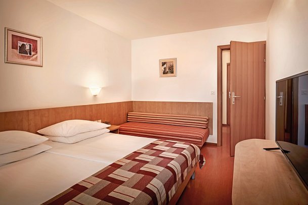 San Marino Resort Veli Mel Hotel - Wohnbeispiel Zimmer für 2 plus 1 (Zimmercodierung DB1)