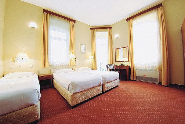 Vila Ruzica - Wohnbsp. Doppelzimmer Hauptgeb. Meerseite (Zimmercodierung D1U)
