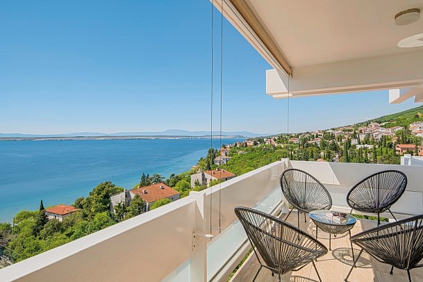 Omorika - Wohnbeispiel Suite Familie Meerblick (Zimmercodierung WIM)