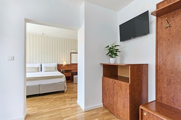 Mediteran Hotel by Aminess - Wohnbeispiel Doppelzimmer Standard Balkon (Zimmercodierung DG2)