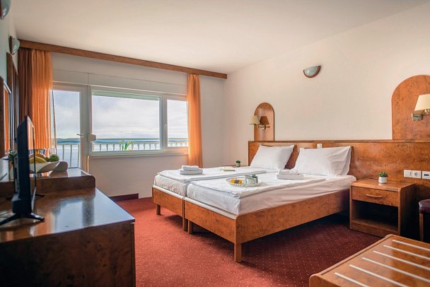 Mediteran Hotel by Aminess - Wohnbeispiel Doppelzimmer Meerblick (Zimmercodierung DBM)