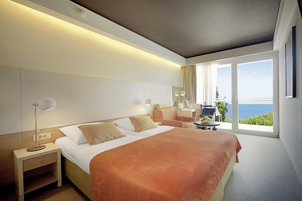 Family Hotel Vespera - Wohnbeispiel Doppelzimmer Meerseite (Zimmercodierungen D1C & FVC)