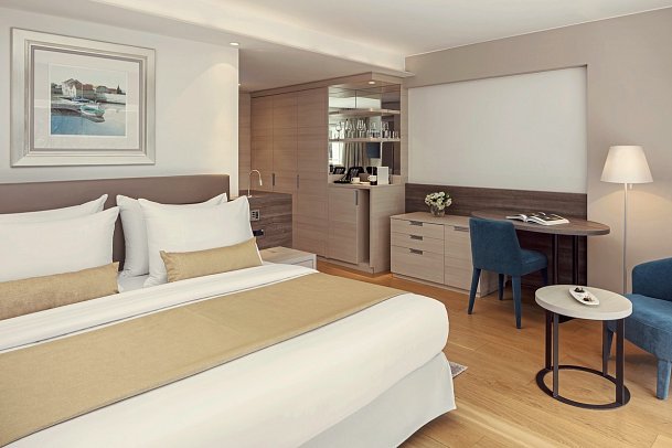 Bellevue - Wohnbeispiel Doppelzimmer Superior Gartenblick (Zimmercodierung DSG)