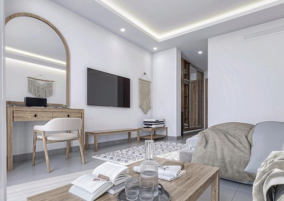 Acel Beach Resort - Wohnbeispiel Doppelzimmer Komfort (Zimmercodierungen DFG & DFP)