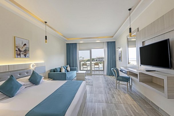 Sirena Beach Resort & Spa - Wohnbeispiel Doppelzimmer Premium Meeresfront (Zimmercodierung DMO)