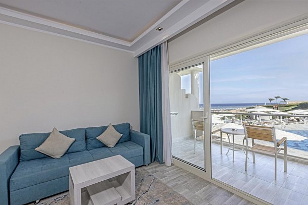 Sirena Beach Resort & Spa - Wohnbeispiel Doppelzimmer Premium Meeresfront (Zimmercodierung DMO)