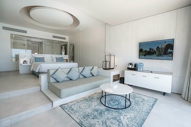 Sentido Reef Oasis Suakin Resort - Wohnbeispiel Doppelzimmer Swim Up (Zimmercodierung D1Q)