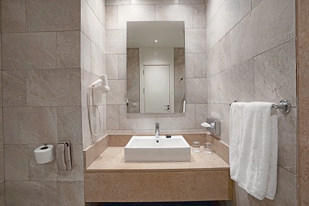 Sentido Reef Oasis Suakin Resort - Beispiel Bad Doppelzimmer Superior (Zimmercodierungen DS1 & DC2)