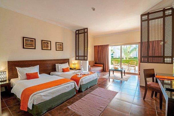 Gemma Resort - Wohnbeispiel Doppelzimmer Superior Gartenblick (Zimmercodierungen DSG & DC1)