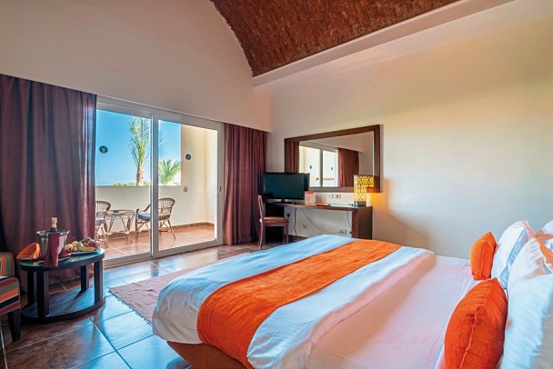 Gemma Resort - Wohnbeispiel Doppelzimmer Deluxe Gartenblick (Zimmercodierung DDG)