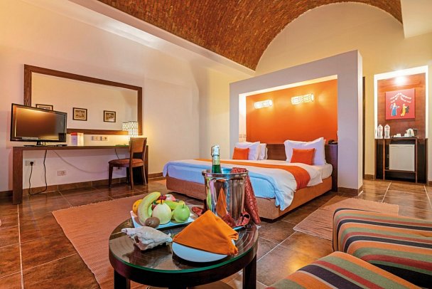 Gemma Resort - Wohnbeispiel Doppelzimmer Deluxe Gartenblick (Zimmercodierung DDG)