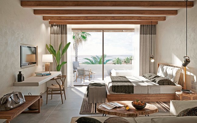 JAZ Elite Riviera - Modellbild Familienzimmer Deluxe Meerblick (Zimmercodierung FDM)