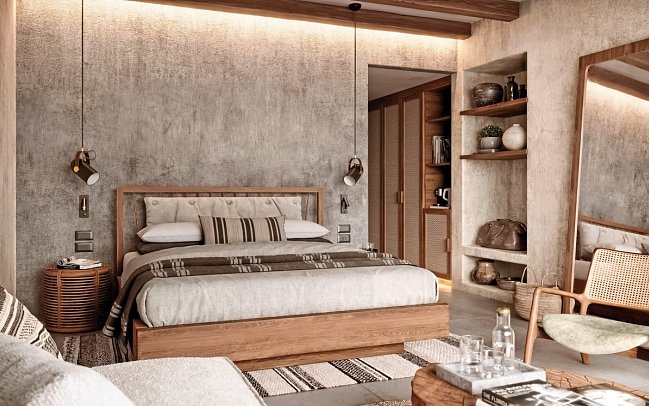 JAZ Elite Riviera - Modellbild Doppelzimmer Superior Meerblick (Zimmercodierungen DSM & DCM)