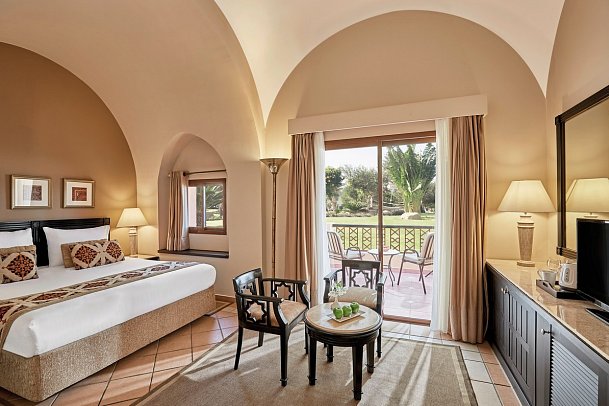 Steigenberger Coraya Beach - Wohnbeispiel Doppelzimmer Superior Gartenblick (Zimmercodierung DSG)