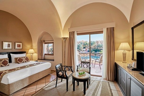 Steigenberger Coraya Beach - Wohnbeispiel Doppelzimmer Superior Poolblick (Zimmercodierung DSP)