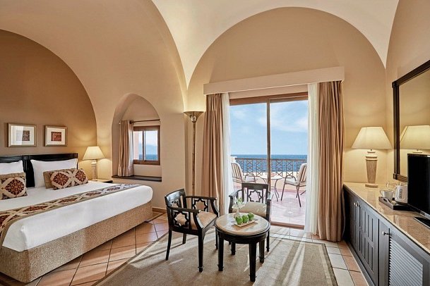 Steigenberger Coraya Beach - Wohnbeispiel Doppelzimmer Superior Meerblick (Zimmercodierung DSM)