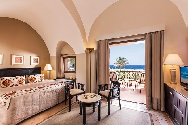 Steigenberger Coraya Beach - Wohnbeispiel Doppelzimmer Superior Meerblick (Zimmercodierung DSM)