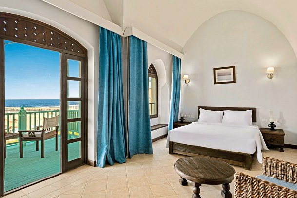 Swissôtel Resort El Quseir - Wohnbeispiel Doppelzimmer Premium Meerblick (Zimmercodierungen DMM & DCM)