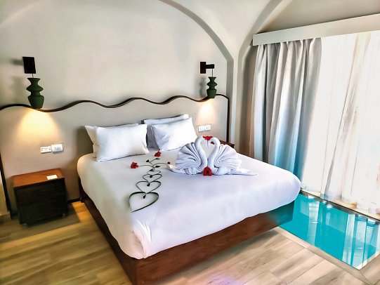 Diamond Beach by Pearl Resort - Wohnbeispiel Doppelzimmer Malediven Lagunenblick (Zimmercodierung D3I)