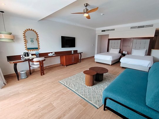 Diamond Beach by Pearl Resort - Wohnbeispiel Suite Swim Up Meeresfront (Zimmercodierung WSQ)