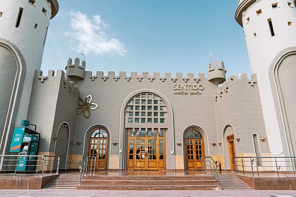 Sentido Akassia Beach - Wohnbeispiel Doppelzimmer Superior seitl. Meerblick (Zimmercodierungen D1N & DCN)