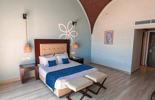 Sentido Akassia Beach - Wohnbeispiel Doppelzimmer Superior seitl. Meerblick (Zimmercodierungen D1N & DCN)