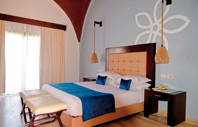 Sentido Akassia Beach - Wohnbeispiel Doppelzimmer Superior seitl. Meerblick (Zimmercodierungen D1N & DCN)