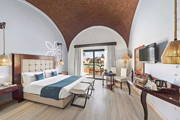 Sentido Akassia Beach - Wohnbeispiel Juniorsuite Deluxe Poolblick (Zimmercodierung JDP)