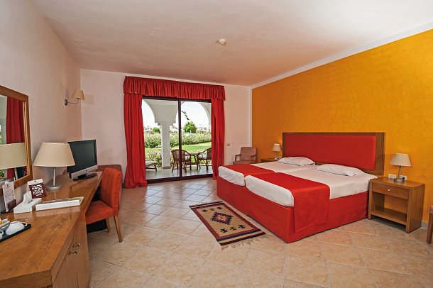 Gorgonia Beach Resort - Wohnbeispiel Doppelzimmer Standard (Zimmercodierungen DG1 & DC1)