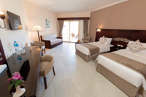 Brayka Bay Resort - Wohnbeispiel Doppelzimmer Superior seitl. Meerblick (Zimmercodierungen DSN, DCN, DSM & DCM)