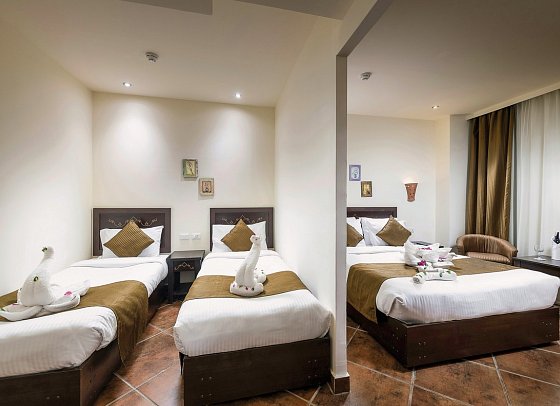 Three Corners Sea Beach Resort - Wohnbeispiel Familienzimmer Komfort (Zimmercodierung FB9)