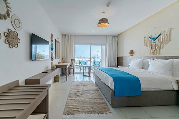 Casa Blue Resort - Wohnbeispiel Doppelzimmer Deluxe (Zimmercodierung DD1)