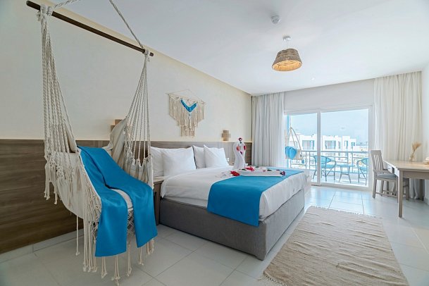 Casa Blue Resort - Wohnbeispiel Doppelzimmer Deluxe Romantic Room (Zimmercodierung DD2)