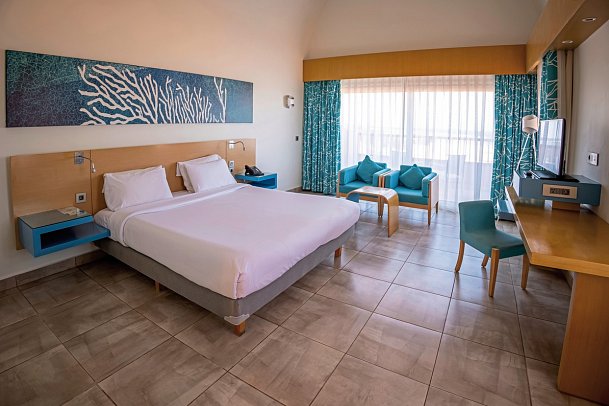 Novotel Marsa Alam - Wohnbeispiel Doppelzimmer Superior Gartenblick (Zimmercodierungen DSG & DCG)