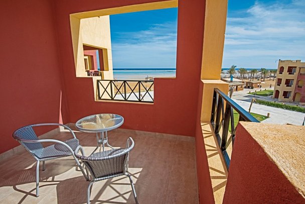 Casa Mare Resort - Beispiel Balkon Doppelzimmer Superior Meerblick (Zimmercodierungen DSM & DCM)