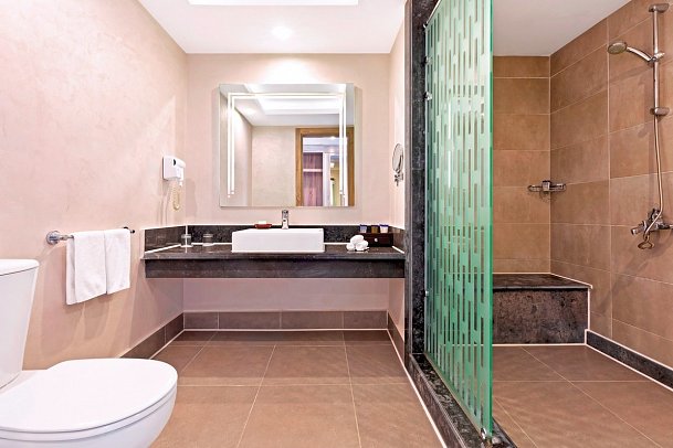 Pickalbatros Sea World Resort - Marsa Alam - Beispiel Bad Doppelzimmer Standard Gartenblick (Zimmercodierungen DGG, DCG, DFG & EFG)