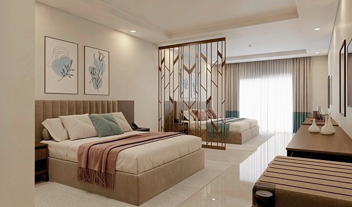 Pickalbatros Sea World Resort - Marsa Alam - Wohnbeispiel Suite Deluxe Poolblick (Zimmercodierung WDP)