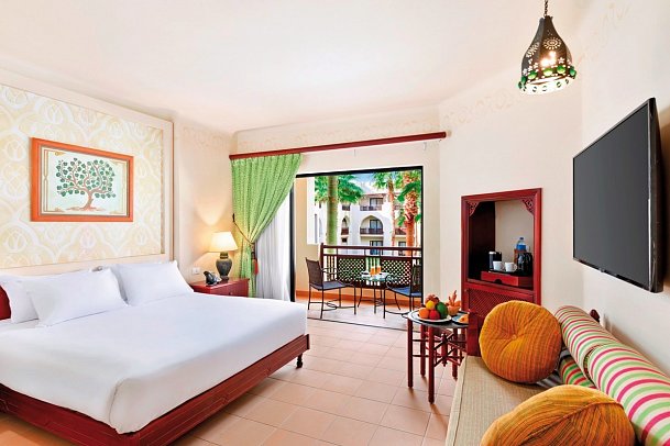 Pickalbatros Oasis Port Ghalib - Wohnbeispiel Doppelzimmer Standard Gartenblick (Zimmercodierungen DGG & DCG)