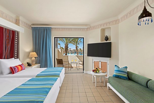 Pickalbatros Sands Port Ghalib - Wohnbsp. Doppelzimmer Standard Lagunenblick (Zimmercodierungen DG1, DC1 & FG1)