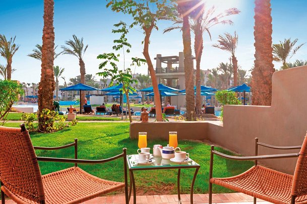 Pickalbatros Sands Port Ghalib - Wohnbeispiel Doppelzimmer Standard Gartenblick (Zimmercodierungen DGG, DCG & F1G)