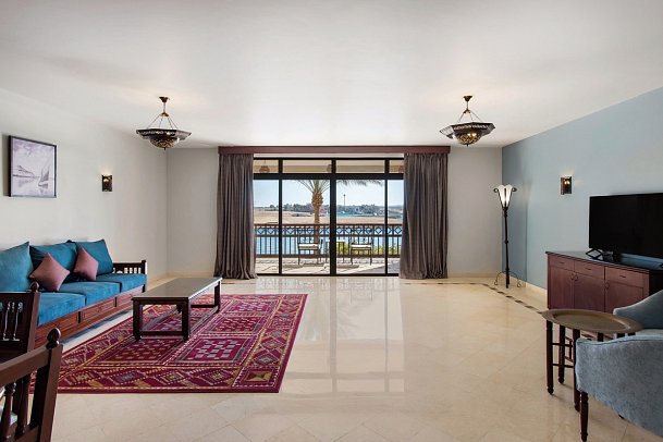 Marina Resort Port Ghalib, a member of Radisson Individuals - Wohnbeispiel Premium Suite Marina Blick (Zimmercodierung WM1)