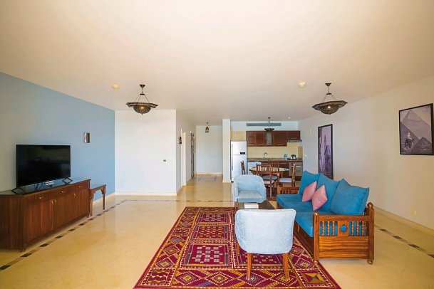 Marina Resort Port Ghalib, a member of Radisson Individuals - Wohnbeispie Premium Suite Marina Blick (Zimmercodierung WM1)