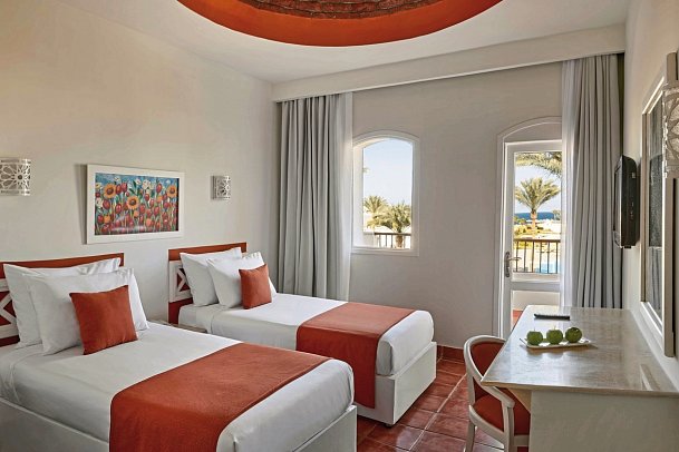 JAZ Neo Reef Marsa - Wohnbeispiel Doppelzimmer Standard Poolblick (Zimmercodierungen DGP & DCP)