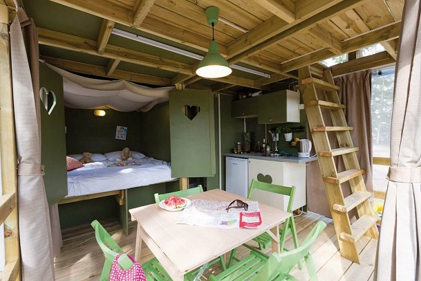 Sentido Riccione Premium Camp - Wohnbeispiel Zelt Air Lodge (Zimmercodierung CB1)