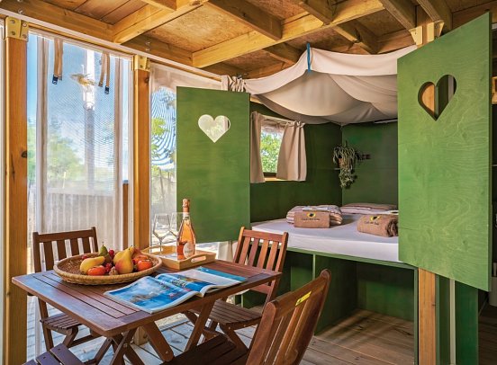 Sentido Riccione Premium Camp - Wohnbeispiel Zelt Air Lodge (Zimmercodierung CB1)