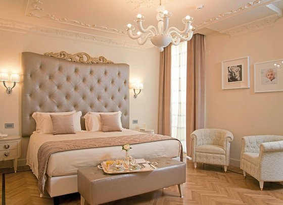 Grand Hotel Da Vinci - Wohnbeispiel Doppelzimmer Deluxe (Zimmercodierung DD1)